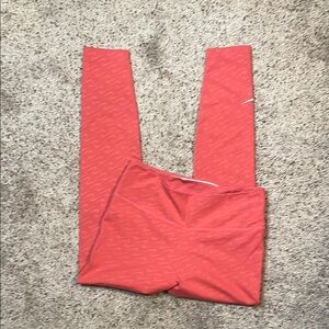 Nike Pink Logo‎ Legging Size Medium
